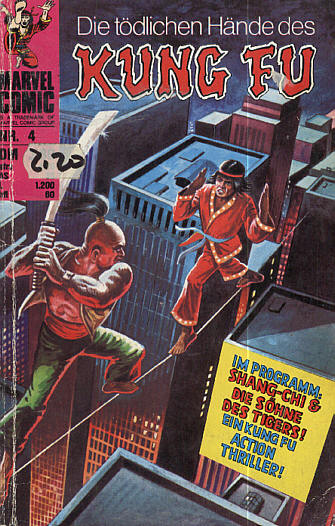 Die t&ouml;dlichen H&auml;nde des Kung Fu 4