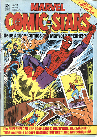 Marvel Comic Stars 12