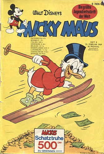 Micky Maus 08/69