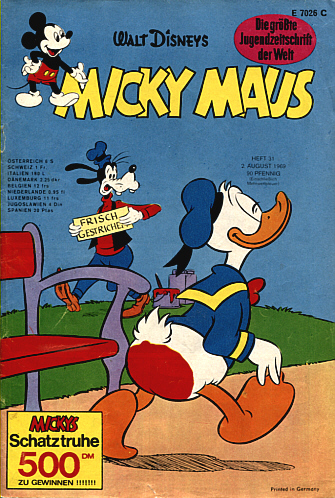 Micky Maus 31/69