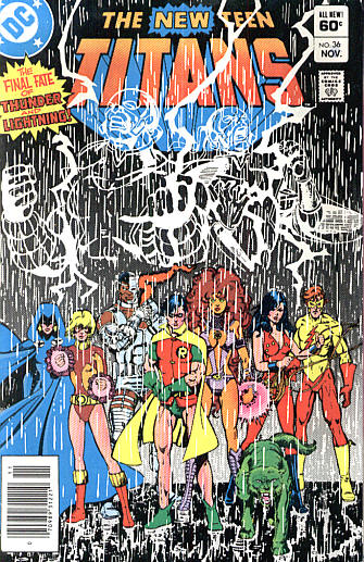 The new Teen Titans 36
