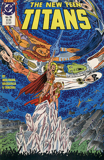 The new Teen Titans 35