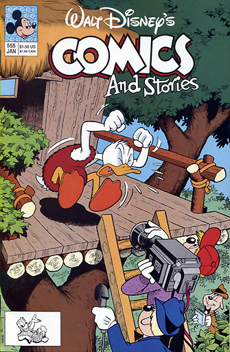 Walt Disney's comics and stories 555