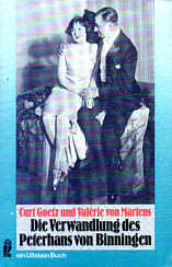 Curt Goetz: Die Memoiren des Peterhans von Binningen